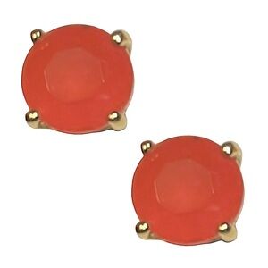 KATE SPADE • Pink Coral Gumdrop Stud Earrings